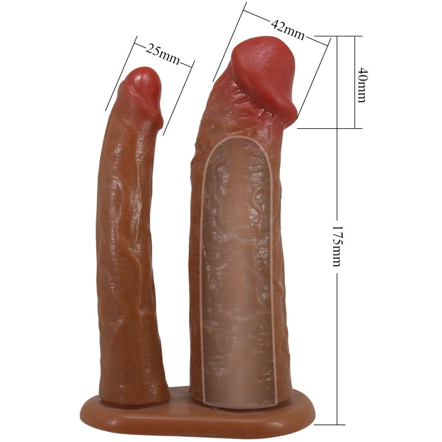 Gode Ceinture Tunnel Keaven Briefs Double Gode Harnais Universel - Pretty Love