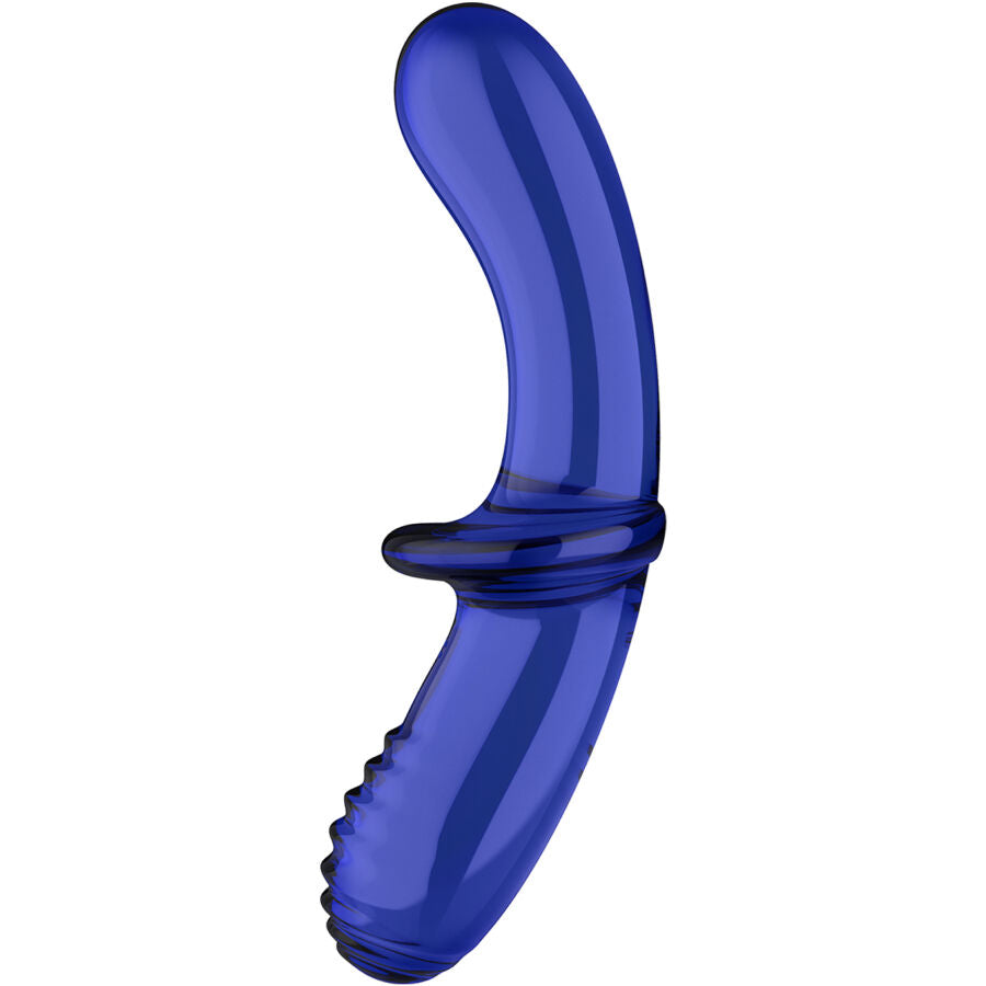 Gode Double Cristal Verre Réversible Sans Phtalates 2 Coloris - Satisfyer Crystal