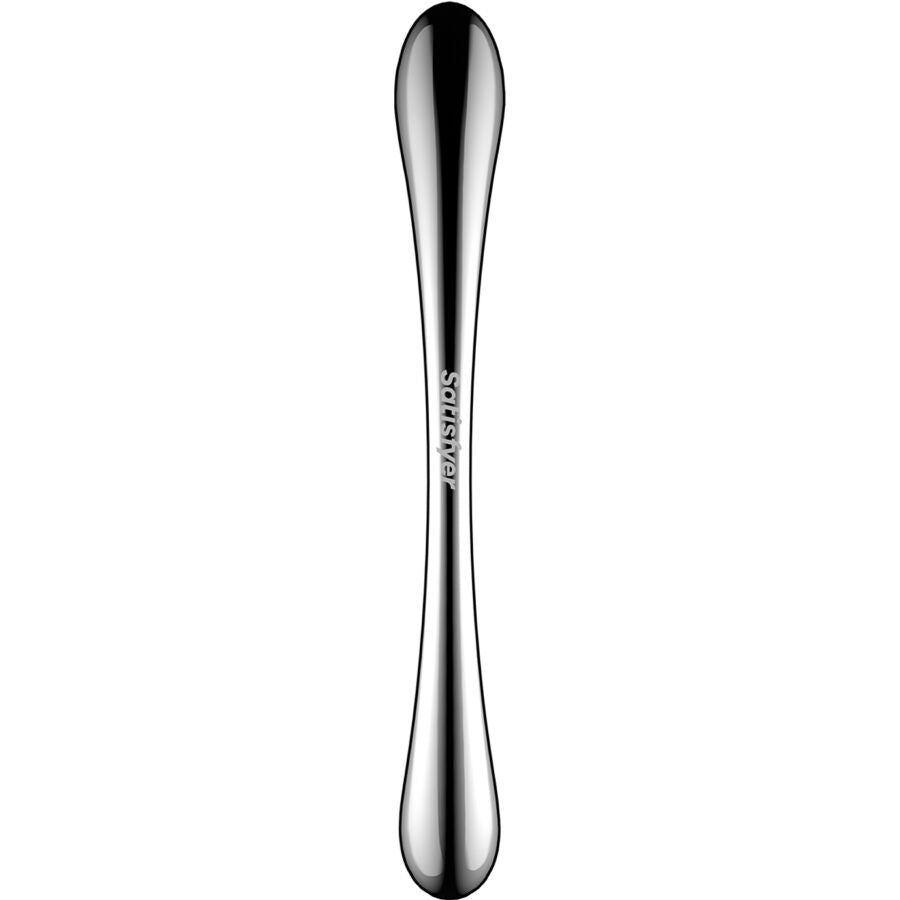 Gode Double Extrémité Cosmic Crest 1 Acier Inoxydable Point G - Satisfyer