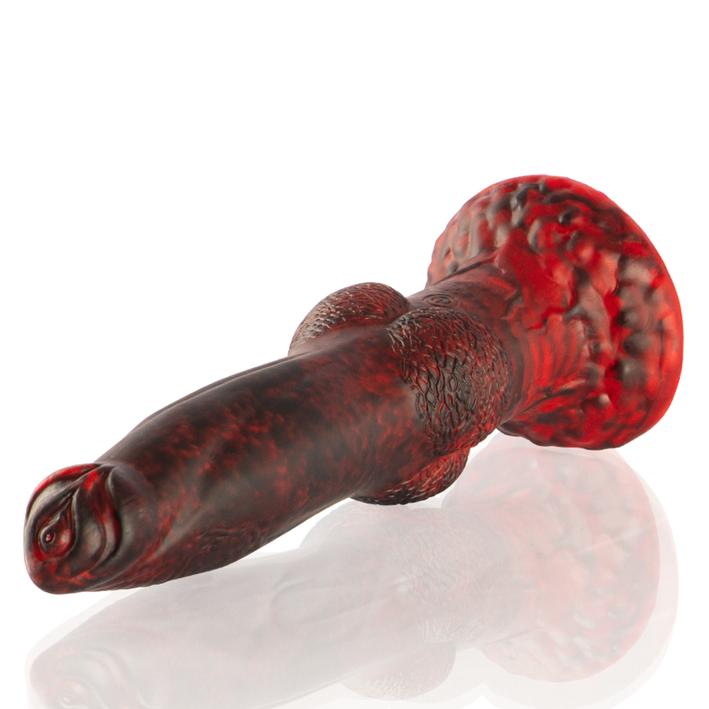 Gode Dragon Vibrant Prometheus Télécommandé Rechargeable 22,5 cm - Epic Cybersilicock