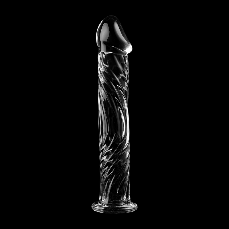 Gode en Verre Borosilicate Modèle 12 Clair 17 cm Polyvalent - Nebula Series By Ibiza