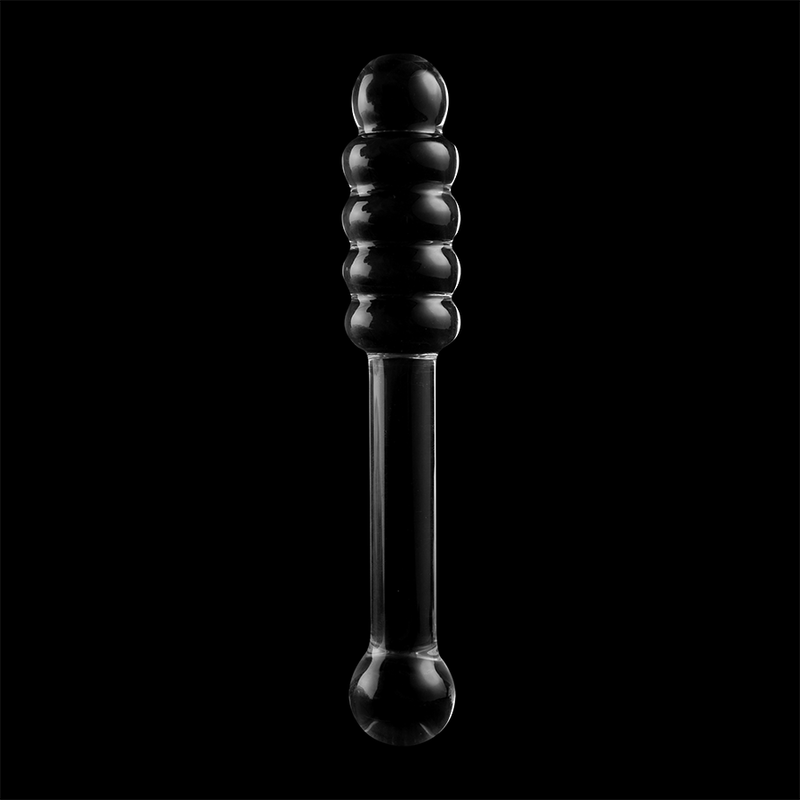 Gode en Verre Borosilicate Modèle 20 Transparent 20,5 cm - Nebula Series By Ibiza