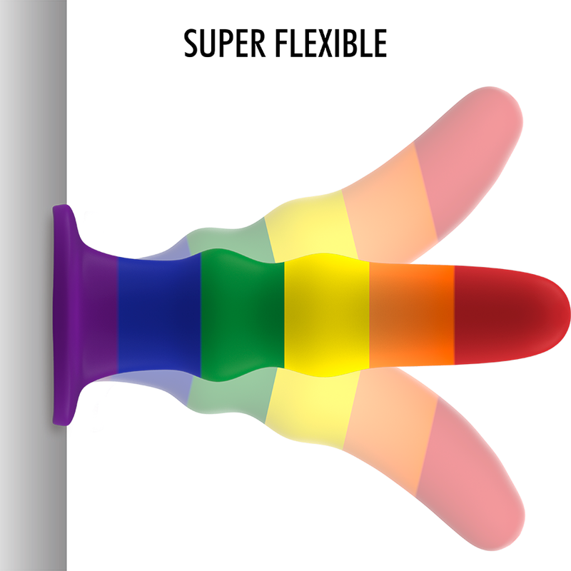 Gode Fantasy Kuno Pride Silicone Flexible Ventouse 2 Tailles - Mythology
