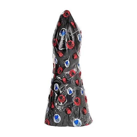 Gode Fisting Poing et Bras Réaliste XXL 39 cm Flexible - All Black
