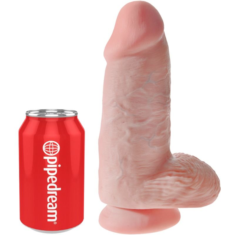 Gode Réaliste Chubby King Cock - Extra Large Ventouse PVC - Pipedream