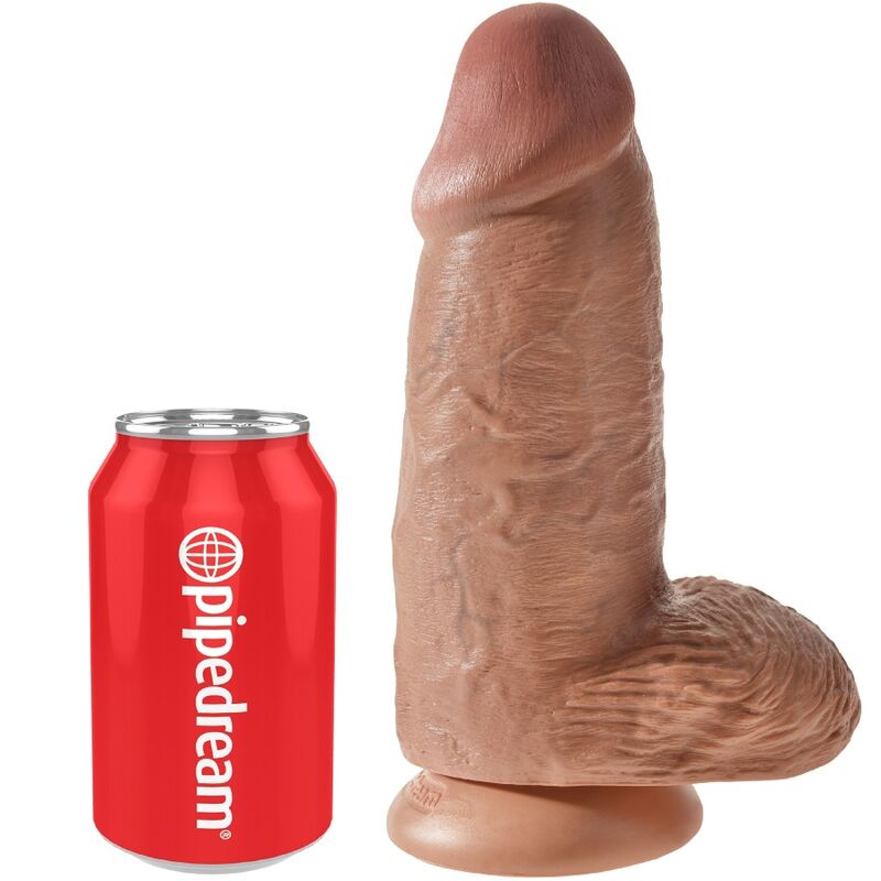 Gode Réaliste Chubby King Cock - Extra Large Ventouse PVC - Pipedream