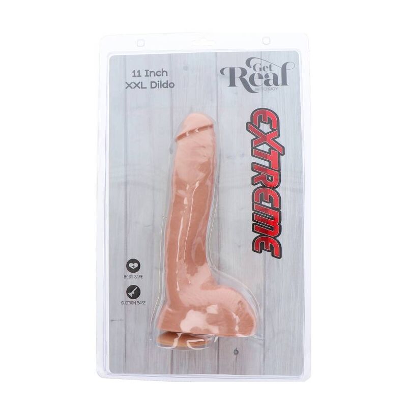 Gode Réaliste Extreme Ventouse Testicules - Get Real