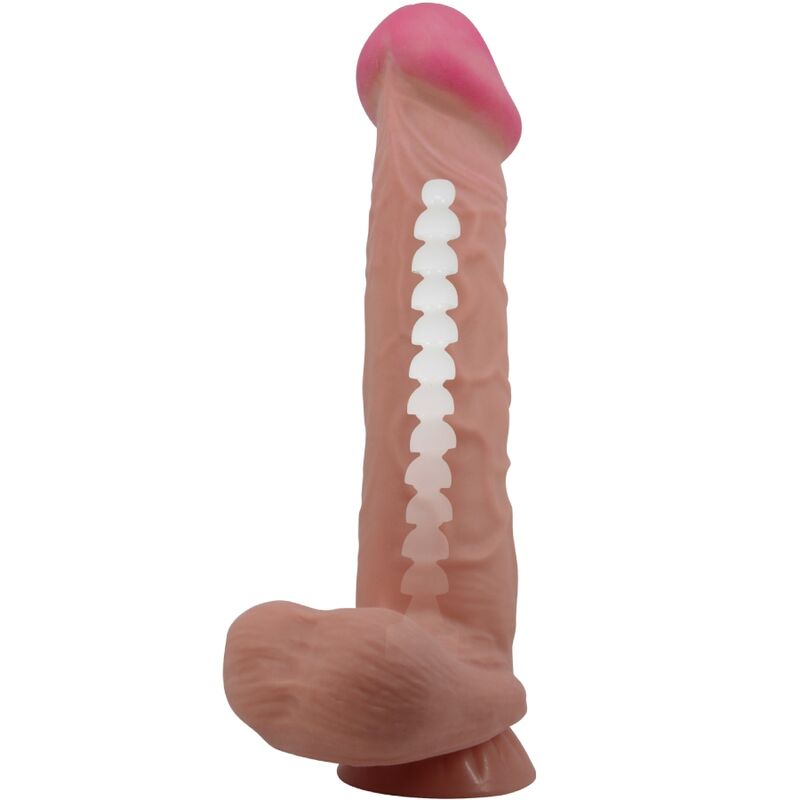 Gode Réaliste Sliding Skin Ventouse - Pretty Love