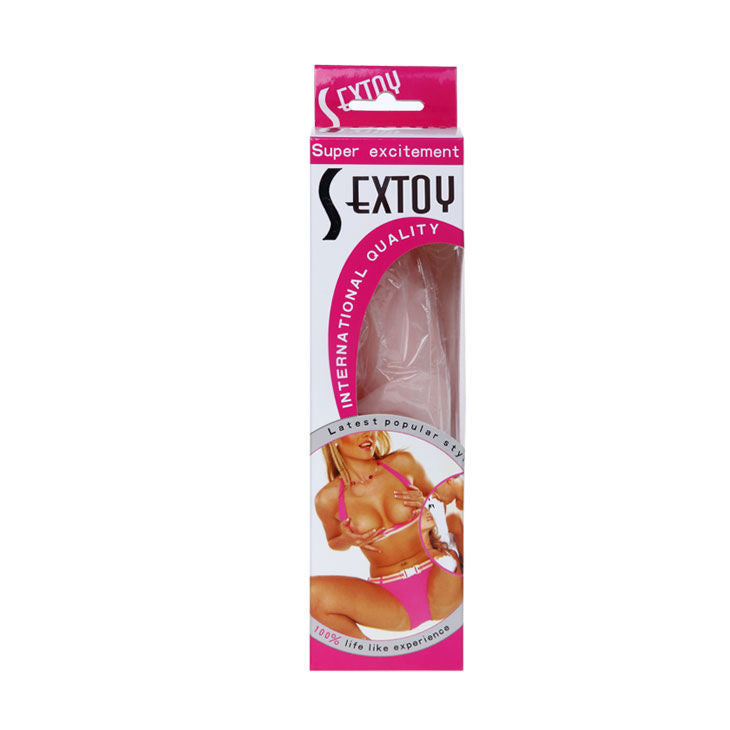 Gode Réaliste Toucher Peau Silicone 19 cm Étanche - Baile