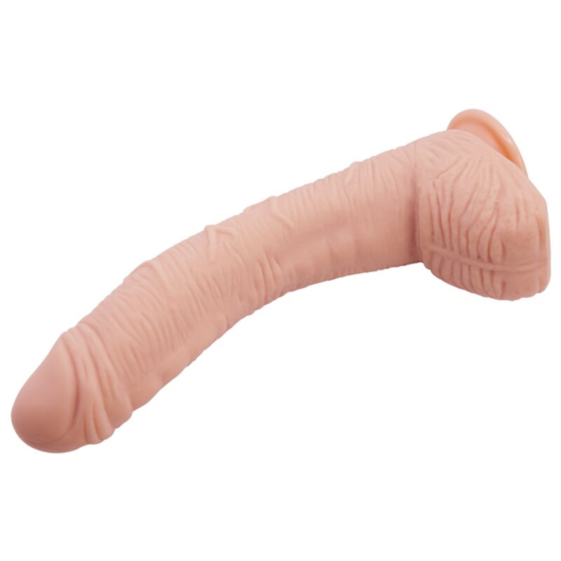 Gode Réaliste Ventouse Alex 27 cm Courbé Point G TPR - Baile