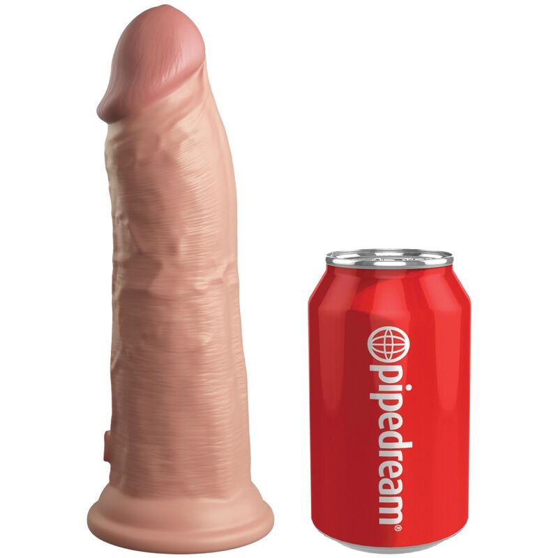 Gode Réaliste Vibrant Elite Silicone 15 ou 20 cm Ventouse - King Cock