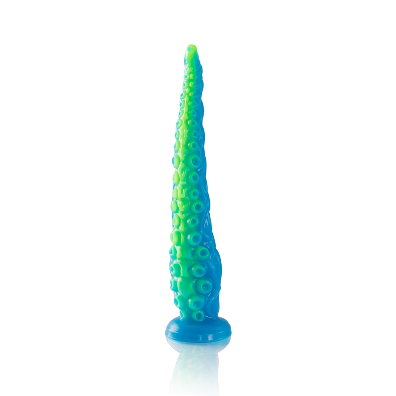 Gode Tentacule Fluorescent Scylla Silicone Mince 2 Tailles - Epic Cybersilicock