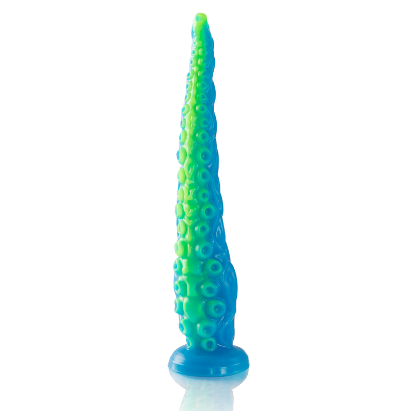 Gode Tentacule Fluorescent Scylla Silicone Mince 2 Tailles - Epic Cybersilicock