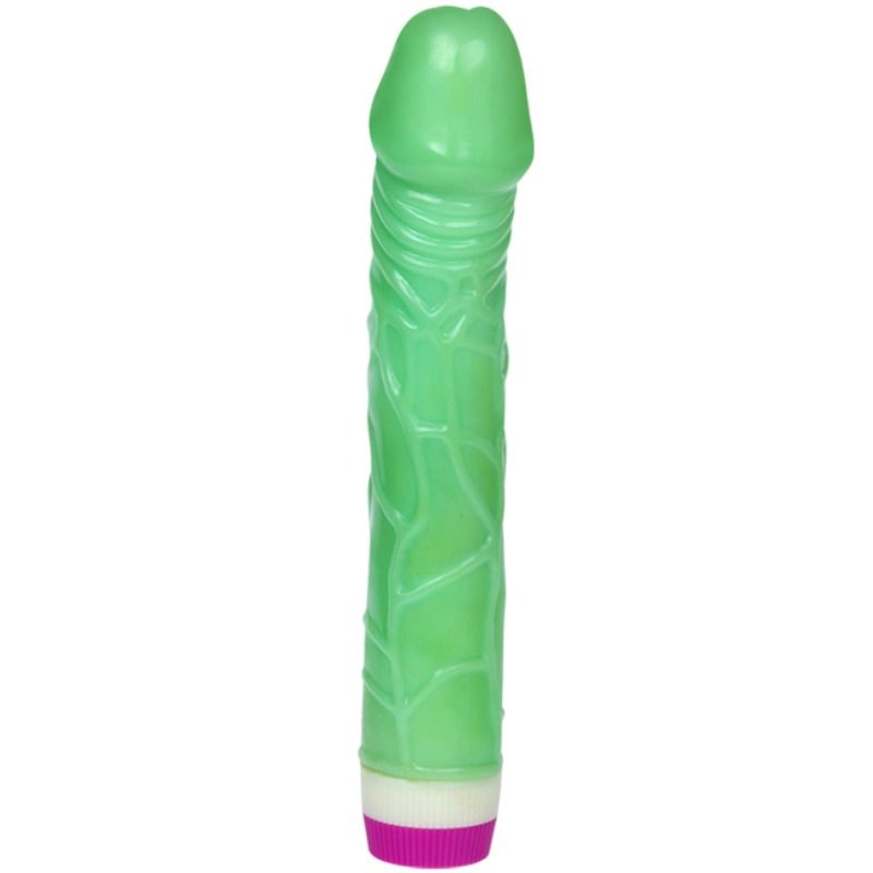 Gode Vibrant Réaliste Vagues de Plaisir - Multivitesse PVC - Baile
