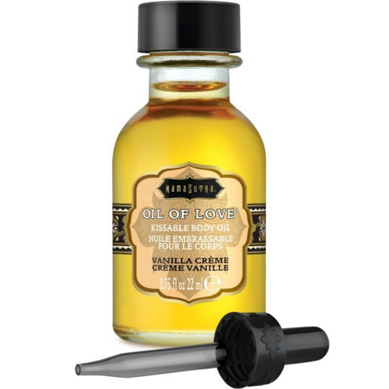 Huile de Massage Comestible 6 Saveurs Gourmandes - Kamasutra