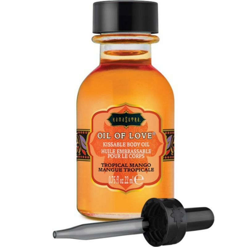 Huile de Massage Comestible 6 Saveurs Gourmandes - Kamasutra