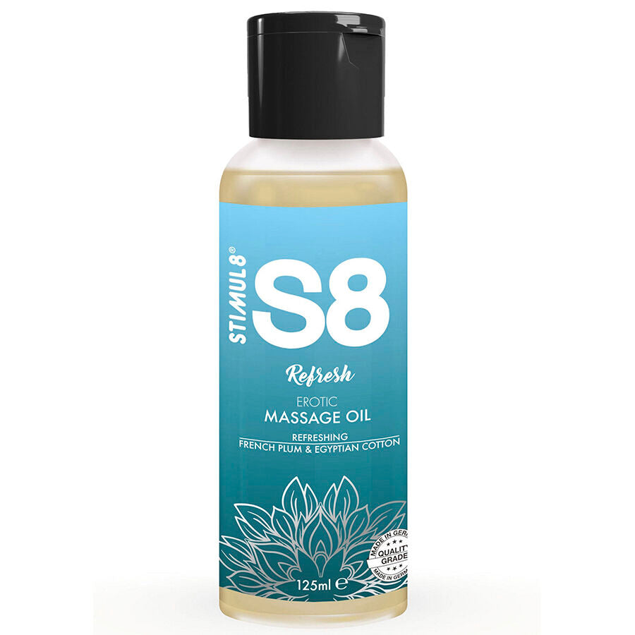 Huile de Massage Relaxante S8 Relax Thé Vert 125 ml - Stimul8