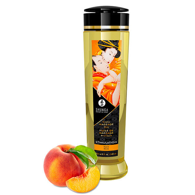 Huile de Massage Érotique Libido Parfumée 240 ml - Shunga