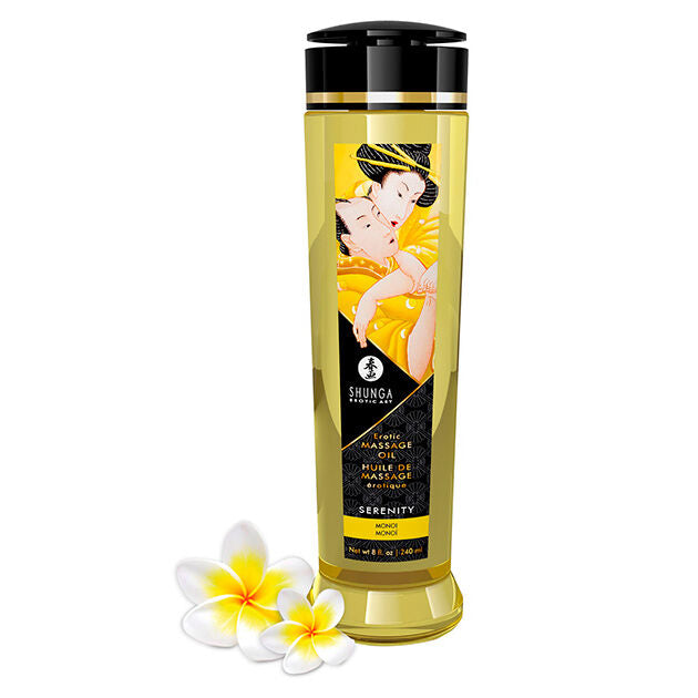 Huile de Massage Érotique Libido Parfumée 240 ml - Shunga
