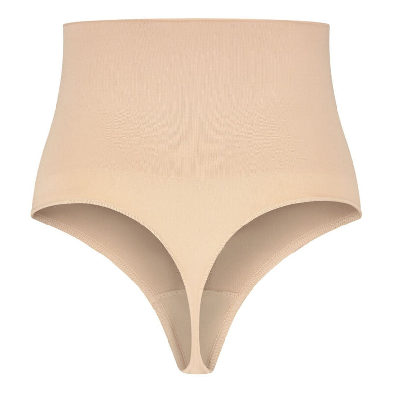 BYE-BRA - FAONNEUR SANS POINTS STYLE STRING BEIGE TAILLE XXL