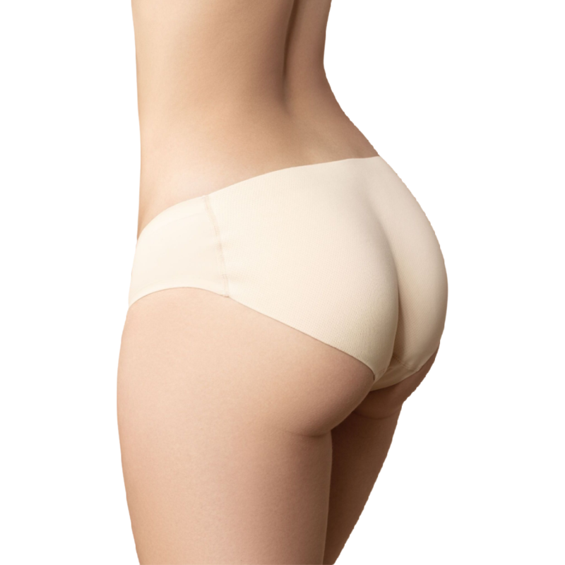 BYE-BRA - CULOTTE BASSE AVEC REMBOURRAGE DES FESSES TAILLE L