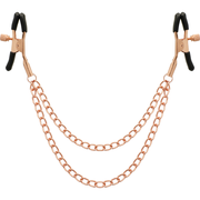 COQUETTE CHIC DESIRE - PINCES METELONS FANTAISIE EN MÉTAL AVEC CHAÎNE