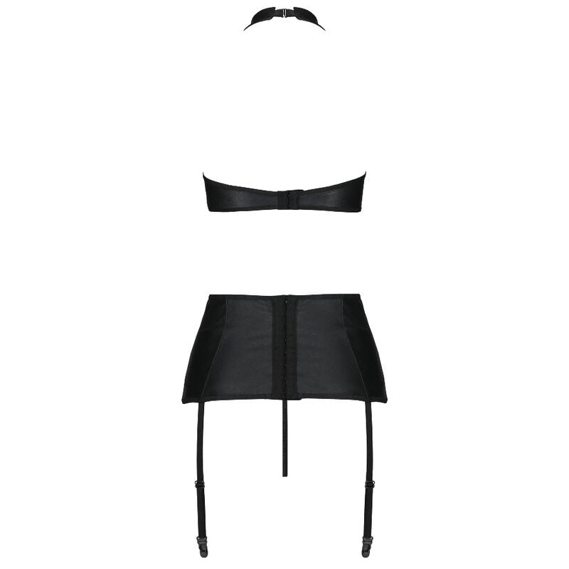 PASSION - ENSEMBLE NANCY CUIR ÉCOLOGIQUE L/XL