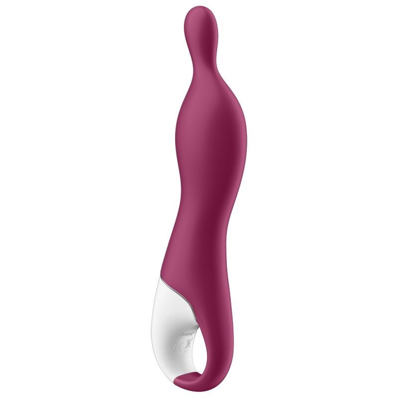 Vibromasseur Point A A-Mazing 1 Tige Incurvée Lisse 2 Moteurs - Satisfyer