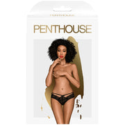 PENTHOUSE - CULOTTE ADORE ME BLANC L/XL