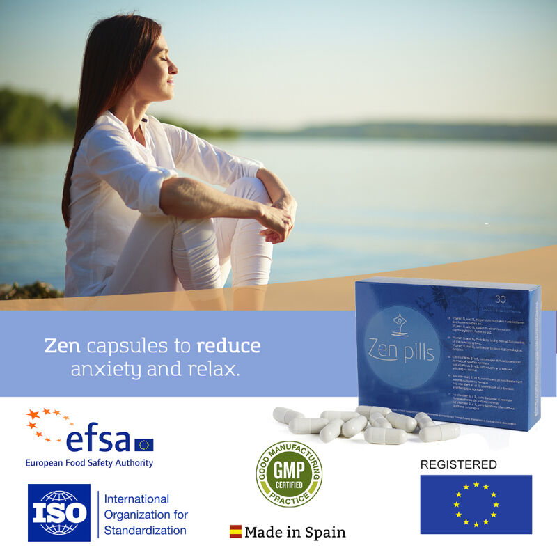 Gélules zen pills pour réduire l'anxiété