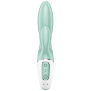 SATISFYER - AIR PUMP BUNNY 5+ APPLICATION GONFLABLE LAPIN VIBRATEUR VERT