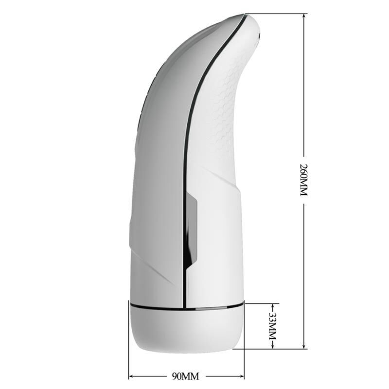 PRETTY LOVE - MASTURBATEUR HOMME MARISSA VIBRATION, CHALEUR, VOIX ET ONDES STIMULANTES