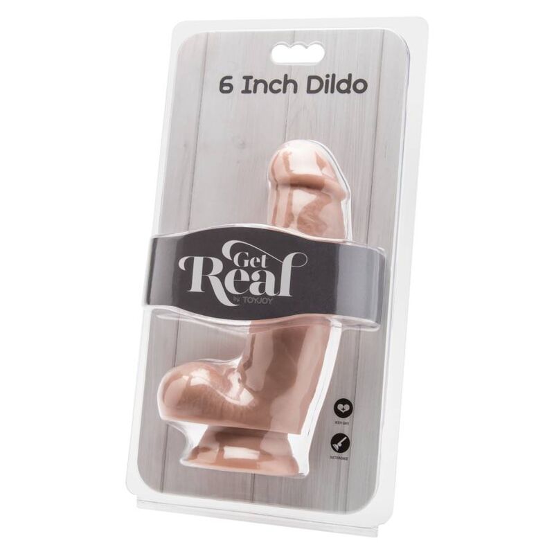 Gode Réaliste Veiné 5 Tailles Boules Ventouse - Get Real