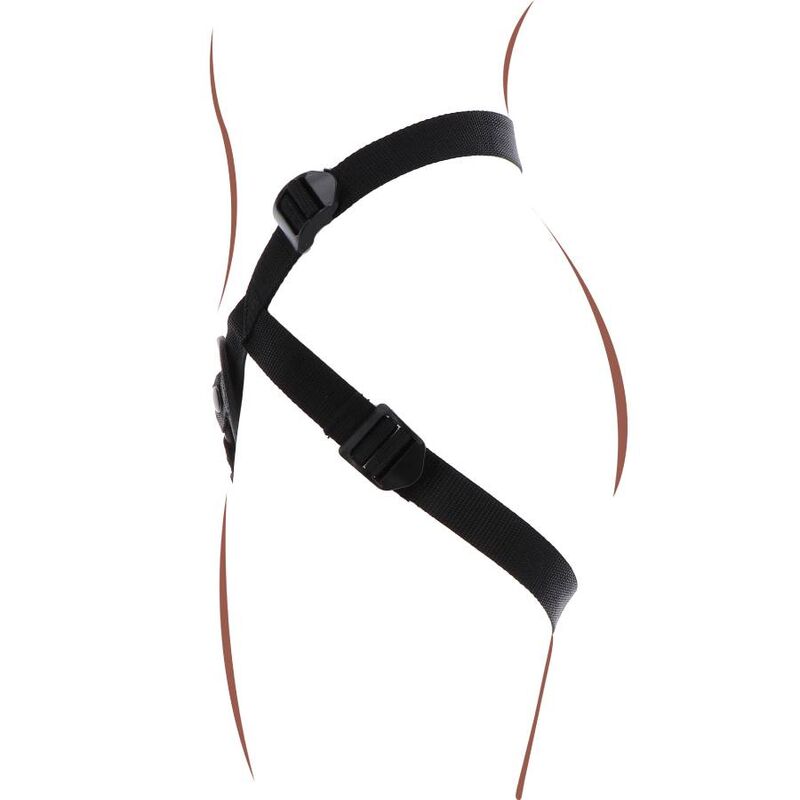 Harnais de plaisir  strap-on noir