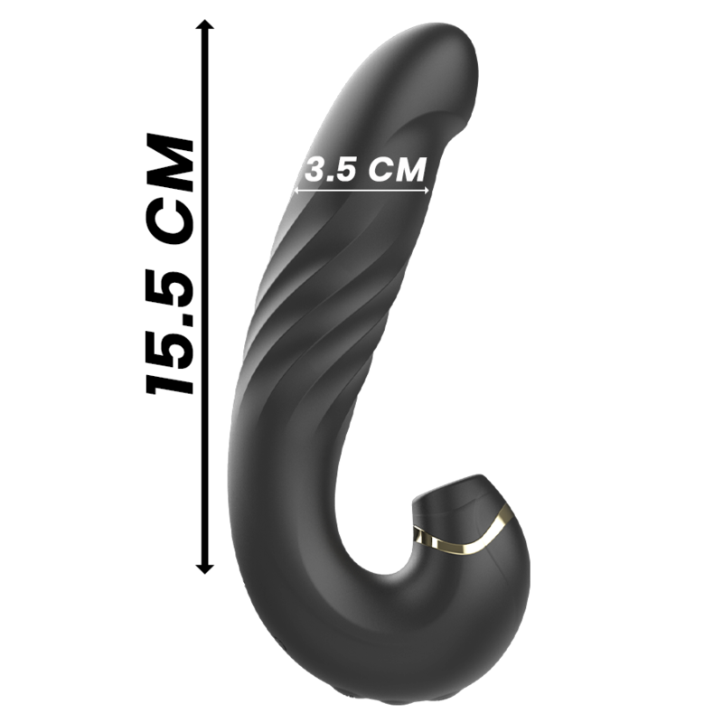 IBIZA - CLIP UP & DOWN + VIBRATEUR + ASPIRATION CLITORIS