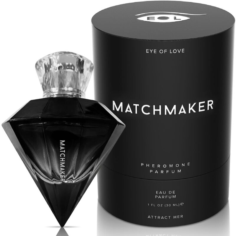 Parfum aux phéromones matchmaker black diamond attract her 30 ml