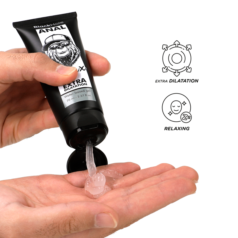 Gel Lubrifiant Anal Black Hole - Dilatateur Relaxant Base Eau