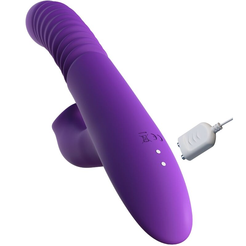 Vibromasseur Clitoris Chauffant Poussée Torsion Stimulate-Her 5 Modes - Fantasy For Her