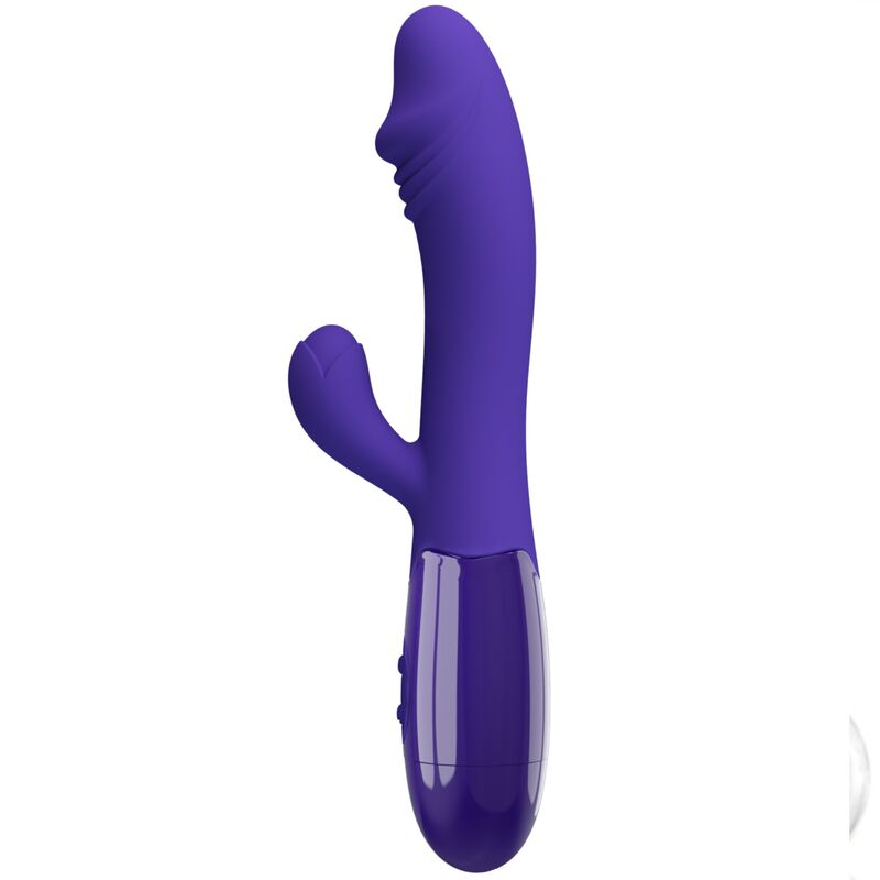 Vibrateur snappy youth & stimulateur de point g violet