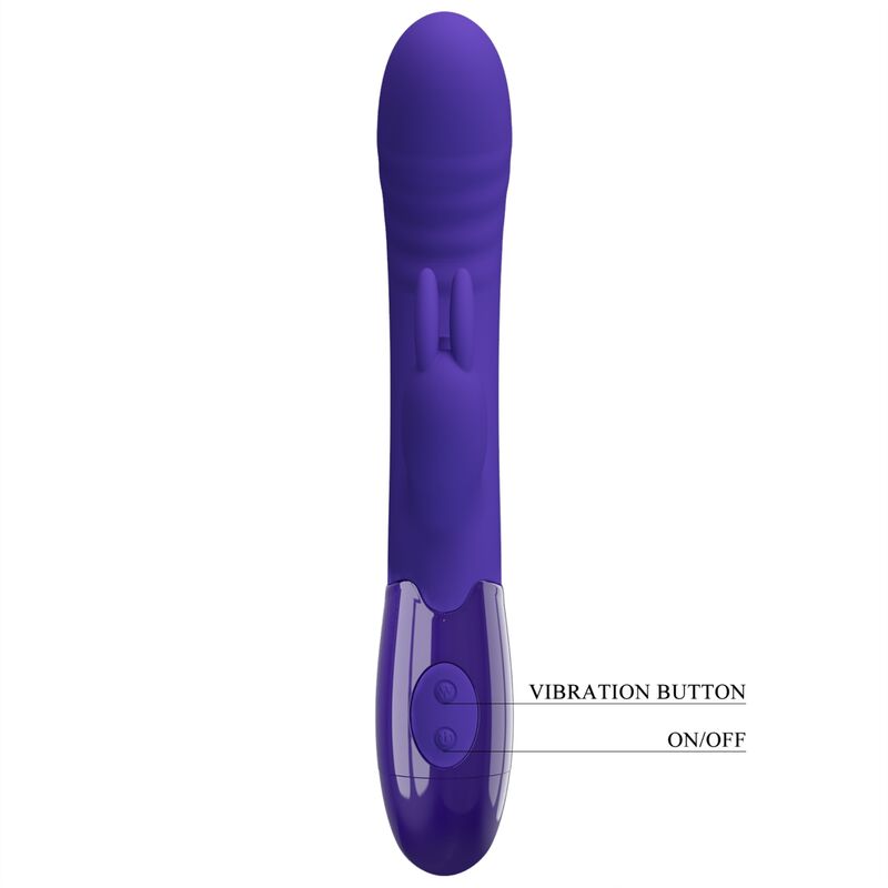 Vibrateur cerberus youth lapin violet