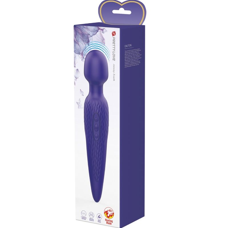 Antony youth wand vibrateur violette effet chaleur