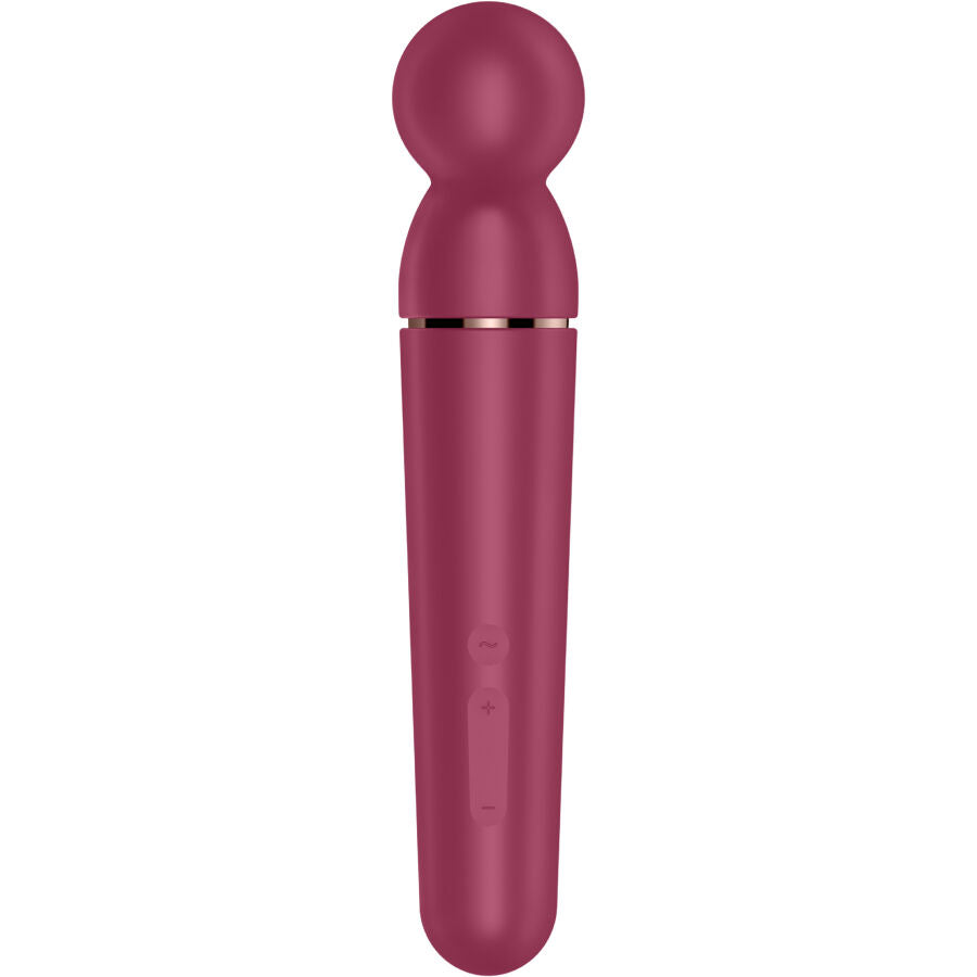 SATISFYER - MASSAGER VIBRATEUR PLANET WAND-ER BLEU
