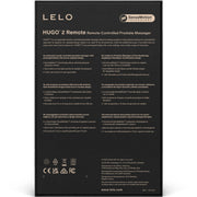 LELO - TÉLÉCOMMANDE DE MASSEUR DE PROSTATE HUGO 2 NOIR