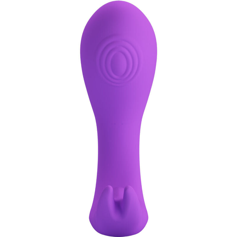 Télécommande à vibration et pulsation idabelle violet