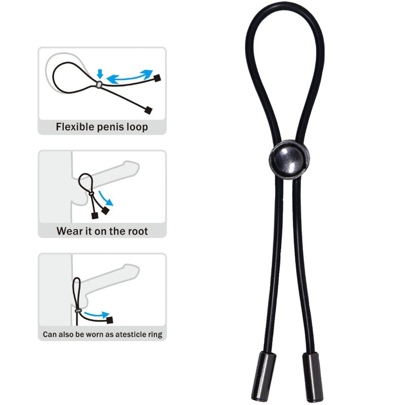Anneau pénis cordon et testicules