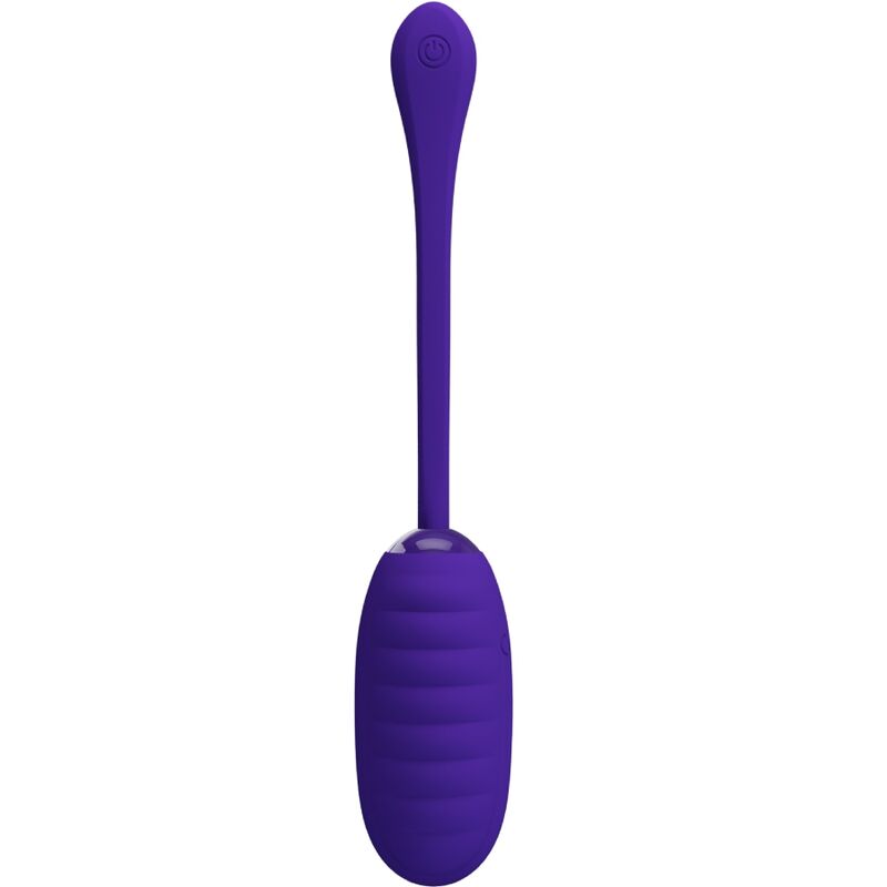 Oeuf Vibrant Rechargeable Kirk 12 Fonctions - Silicone - Pretty Love