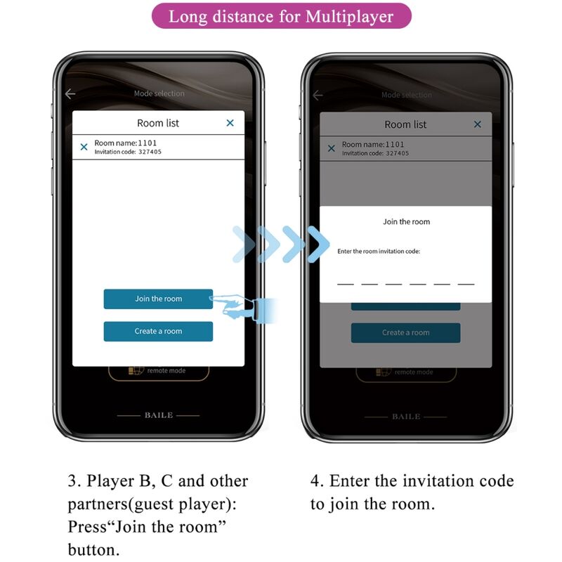 Elvira kegel balls app télécommande violet