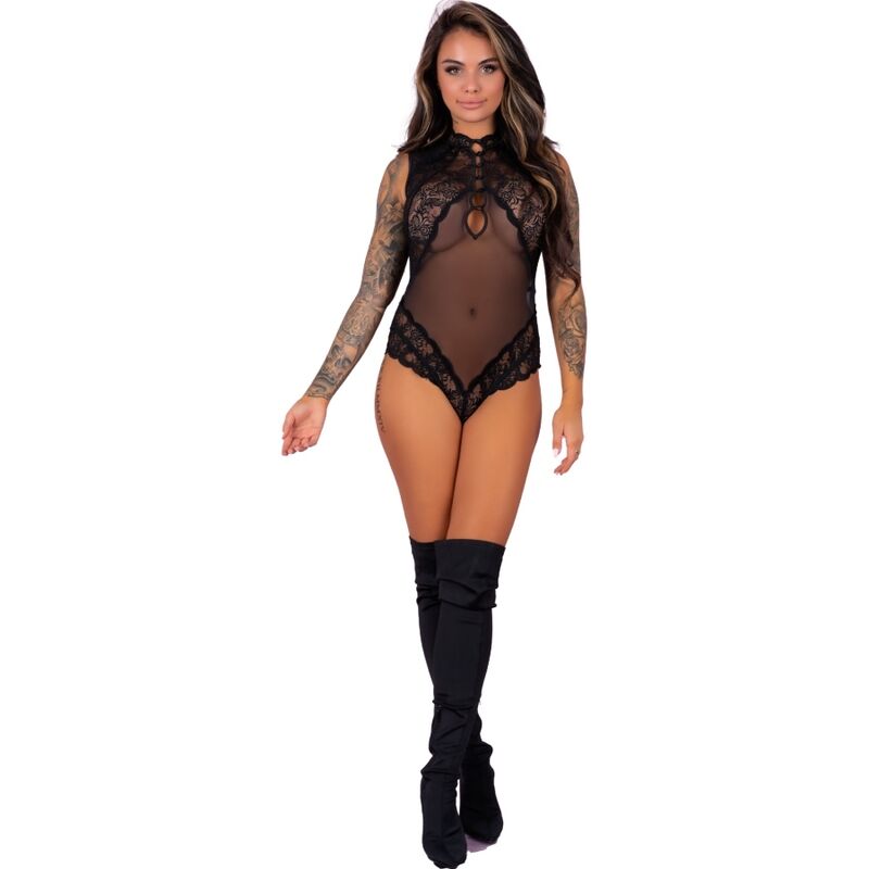 LIVCO CORSETTI FASHION - BODY SAGEN LC 90694 NOIR L/XL