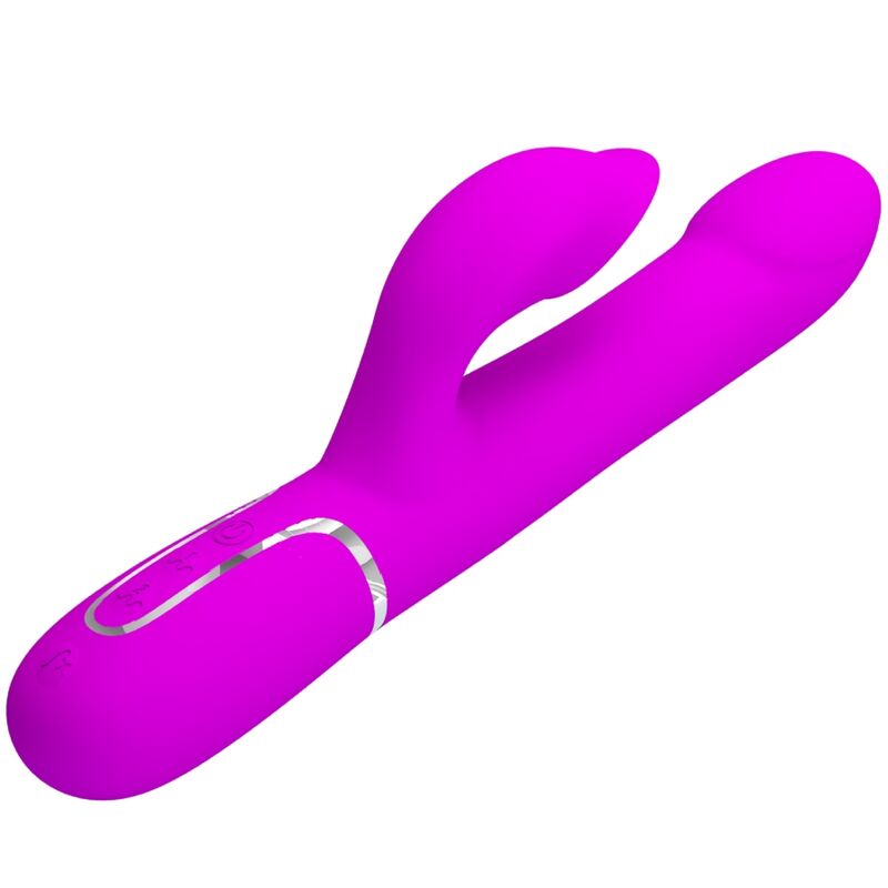Vibromasseur Rabbit Perles Rotatives Stimulateur Clitoridien - Pretty Love