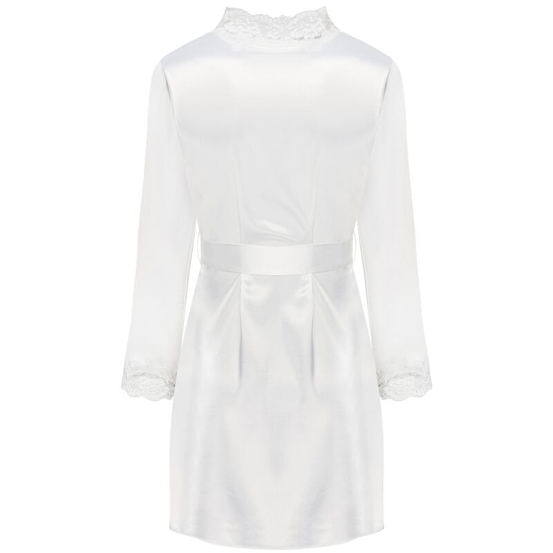 LIVCO CORSETTI FASHION - JACQUELINE LC 90249 ROBE DE CHAMBRE + CHEMISE + CULOTTE ECRU L/XL